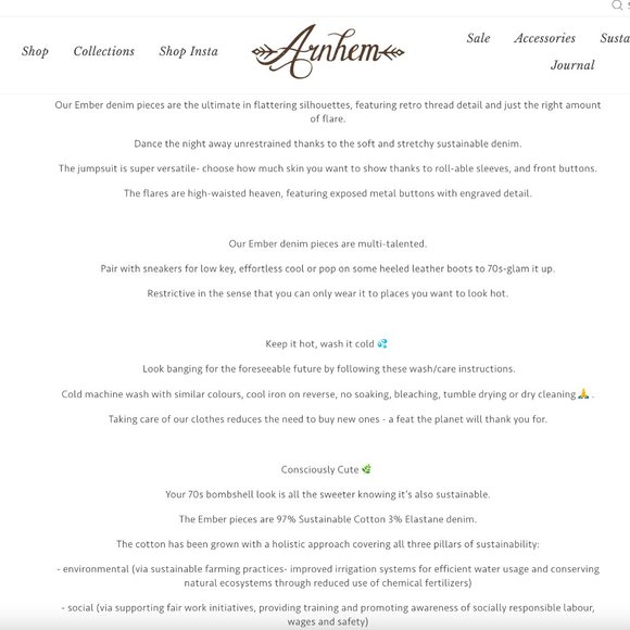 Arnhem Ember Flare Bellbottom Jeans in Steel - Picture 11 of 11